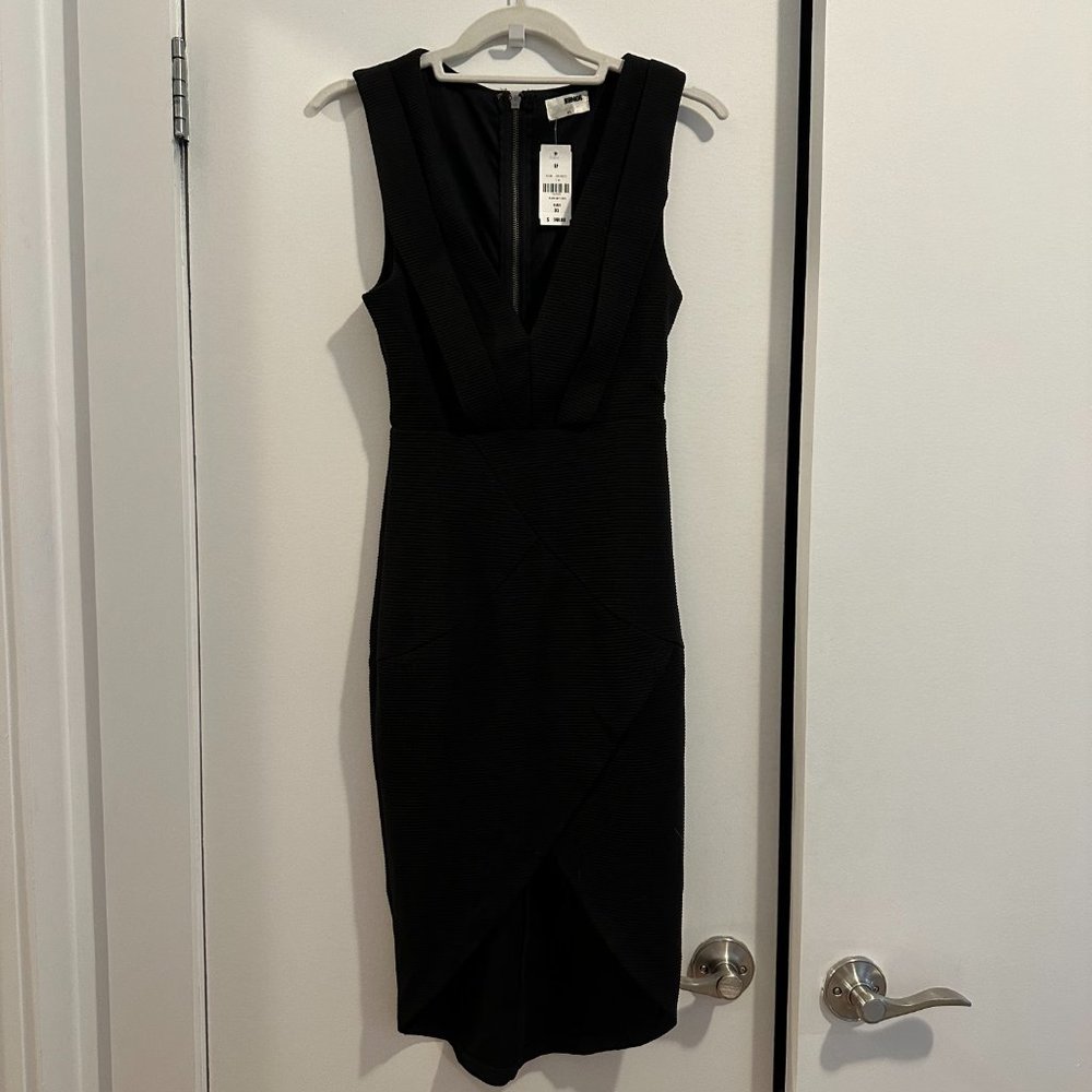 High low bodycon dress